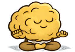 The Bot Your Brain lotus mascot